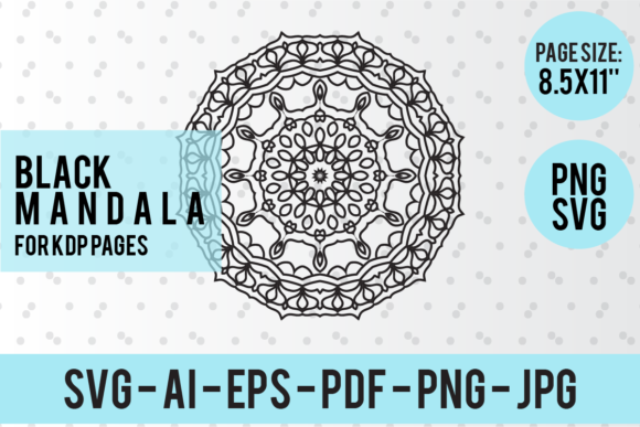 Download Mandala Kdp Interior for Kids - 022 - Premium Resources