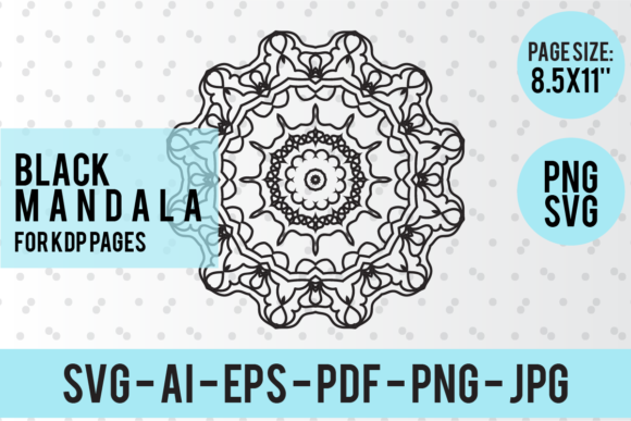 Download Mandala Kdp Interior for Kids - 021 - Premium Resources