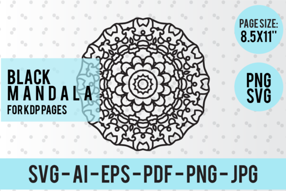 Download Mandala Kdp Interior for Kids - 018 - Premium Resources